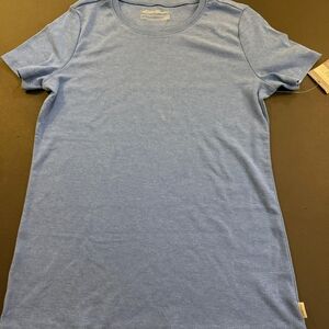 Blue Crew Neck T-Shirt